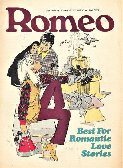 Cover for Romeo (D.C. Thomson, 1957 series) #14 September 1968