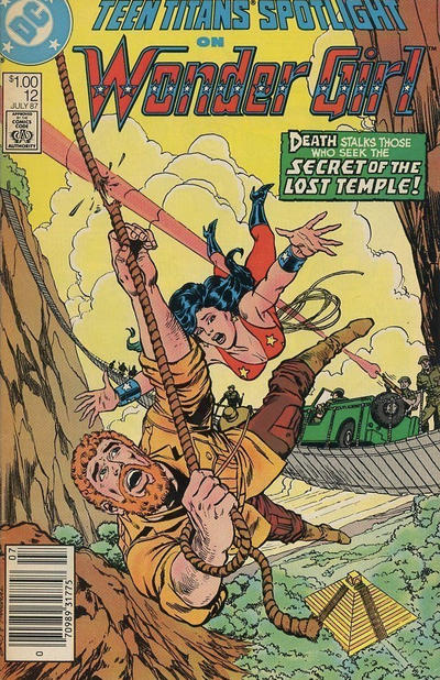 Cover for Teen Titans Spotlight (DC, 1986 series) #12 [Canadian]