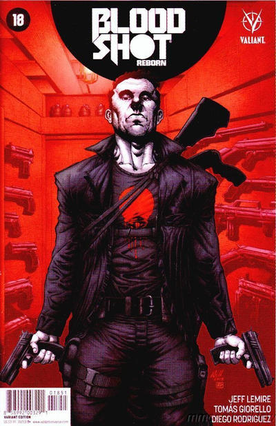 Cover for Bloodshot Reborn (Valiant Entertainment, 2015 series) #18 [Cover E - Robert Gill]