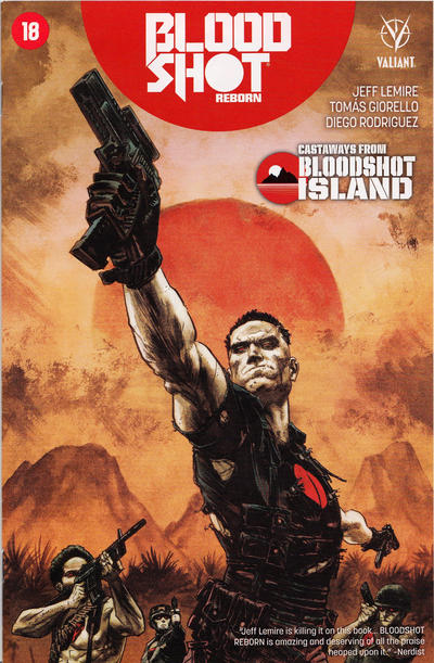 Cover for Bloodshot Reborn (Valiant Entertainment, 2015 series) #18 [Cover B - Adam Gorham]