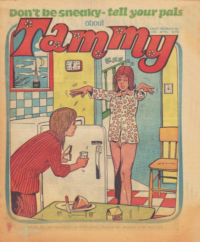 Cover for Tammy (IPC, 1971 series) #10 April 1976