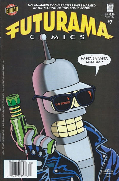 Cover for Bongo Comics Presents Futurama Comics (Bongo, 2000 series) #7 [Newsstand]