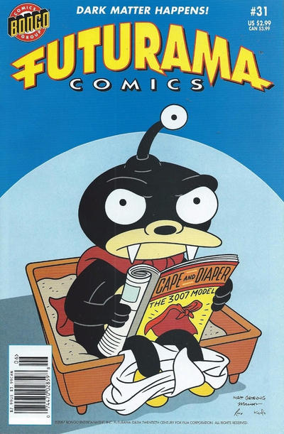 Cover for Bongo Comics Presents Futurama Comics (Bongo, 2000 series) #31 [Newsstand]