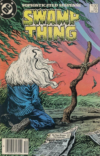 Cover for Swamp Thing (DC, 1985 series) #55 [Canadian]