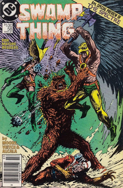 Cover for Swamp Thing (DC, 1985 series) #58 [Canadian]