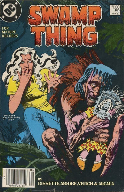 Cover for Swamp Thing (DC, 1985 series) #59 [Canadian]