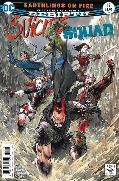 Cover for Suicide Squad (DC, 2016 series) #17 [Tony S. Daniel / Sandu Florea Cover]
