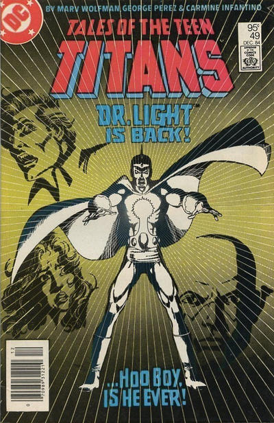 Cover for Tales of the Teen Titans (DC, 1984 series) #49 [Canadian]