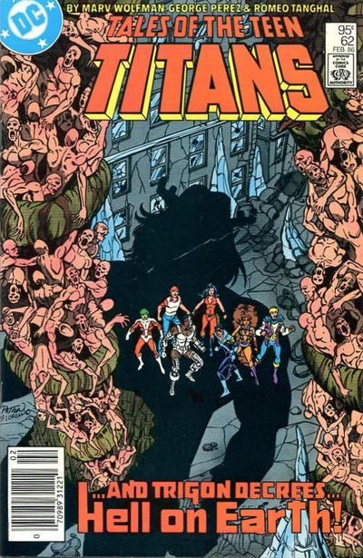 Cover for Tales of the Teen Titans (DC, 1984 series) #62 [Canadian]