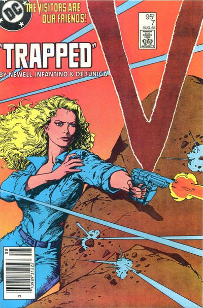 Cover for V (DC, 1985 series) #7 [Canadian]