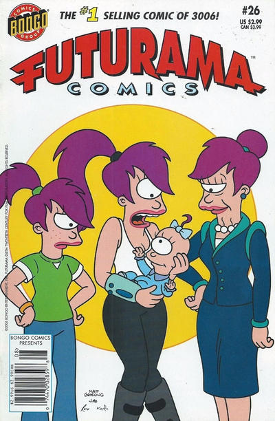 Cover for Bongo Comics Presents Futurama Comics (Bongo, 2000 series) #26 [Newsstand]
