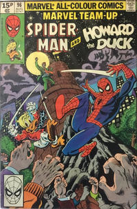 Cover for Marvel Team-Up (Marvel, 1972 series) #96 [British]