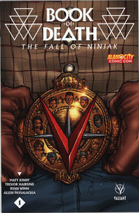 Cover Thumbnail for Book of Death: The Fall of Ninjak (Valiant Entertainment, 2015 series) #1 [Alamo City Comic Con Exclusive - Ryan Lee]