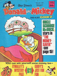 Cover Thumbnail for Donald and Mickey (IPC, 1972 series) #122 [Overseas Edition]