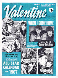 Cover Thumbnail for Valentine (IPC, 1957 series) #24 December 1966