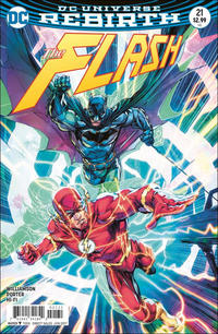Cover Thumbnail for The Flash (DC, 2016 series) #21 [Howard Porter Variant Cover]