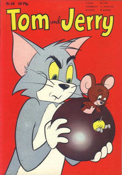 Cover for Tom und Jerry (Tessloff, 1959 series) #60