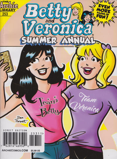 Cover for Betty & Veronica (Jumbo Comics) Double Digest (Archie, 1987 series) #253