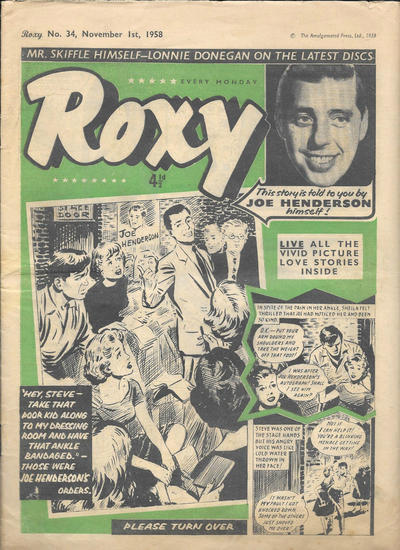 Cover for Roxy (Amalgamated Press, 1958 series) #34