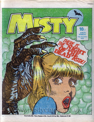 Cover for Misty (IPC, 1978 series) #24th November 1979 [94]