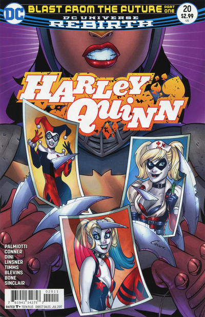 Cover for Harley Quinn (DC, 2016 series) #20 [Amanda Conner Cover]