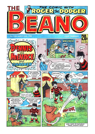 Cover for The Beano (D.C. Thomson, 1950 series) #2384