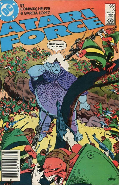 Cover for Atari Force (DC, 1984 series) #8 [Canadian]
