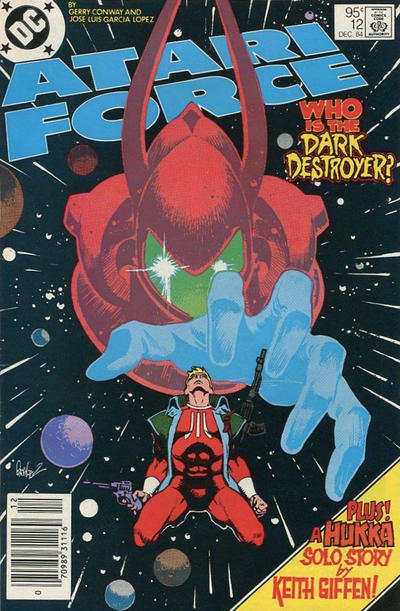 Cover for Atari Force (DC, 1984 series) #12 [Canadian]