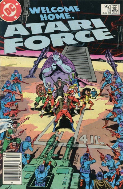 Cover for Atari Force (DC, 1984 series) #19 [Canadian]