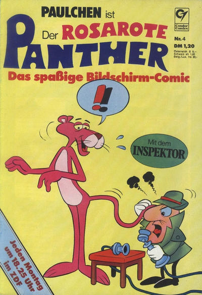 Cover for Der rosarote Panther (Condor, 1973 series) #4