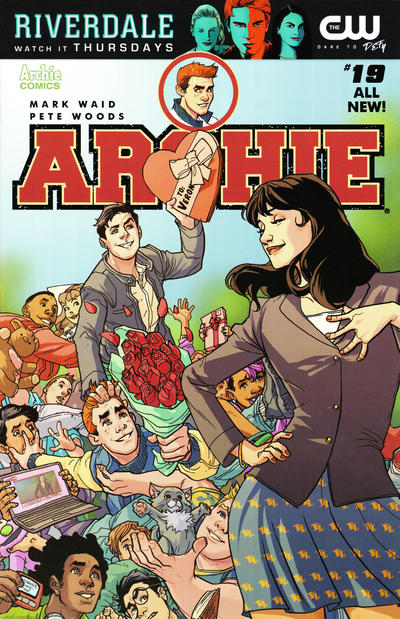 Cover for Archie (Archie, 2015 series) #19 [Cover A - Pete Woods]