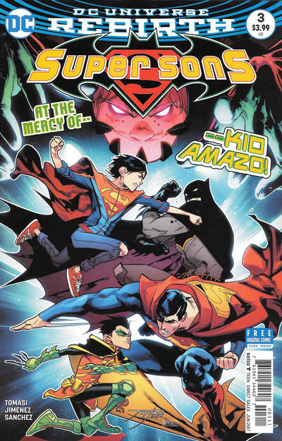 Cover for Super Sons (DC, 2017 series) #3