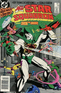 Cover for All-Star Squadron (DC, 1981 series) #28 [Canadian]