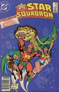 Cover for All-Star Squadron (DC, 1981 series) #57 [Canadian]