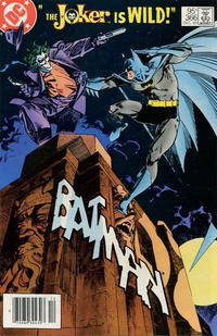 Cover for Batman (DC, 1940 series) #366 [Canadian]
