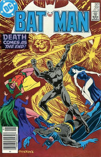 Cover Thumbnail for Batman (DC, 1940 series) #391 [Canadian]