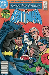 Cover for Detective Comics (DC, 1937 series) #547 [Canadian]