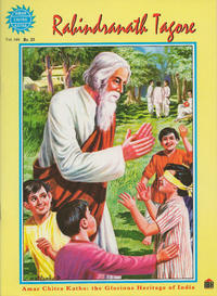 Cover Thumbnail for Amar Chitra Katha (India Book House, 1967 series) #548 - Ravindranath Tagore [First Cover Type]