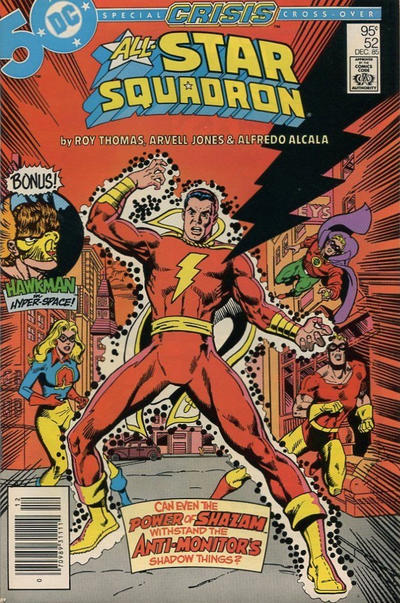 Cover for All-Star Squadron (DC, 1981 series) #52 [Canadian]
