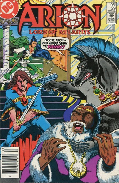 Cover for Arion, Lord of Atlantis (DC, 1982 series) #29 [Canadian]