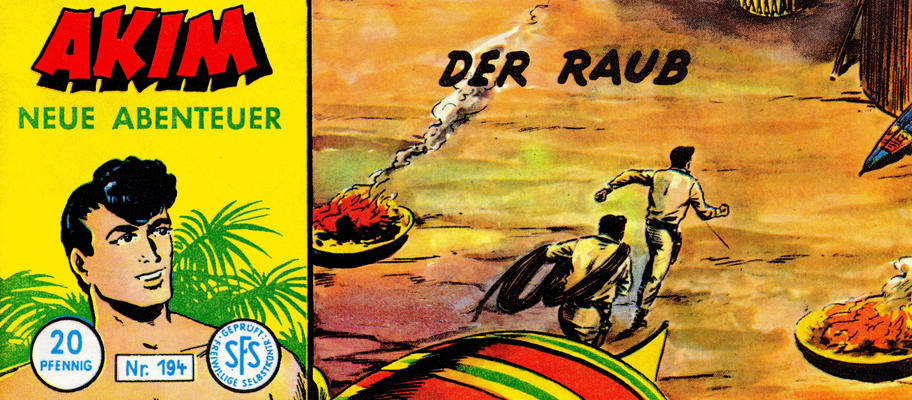 Cover for Akim Neue Abenteuer (Norbert Hethke Verlag, 1983 series) #194