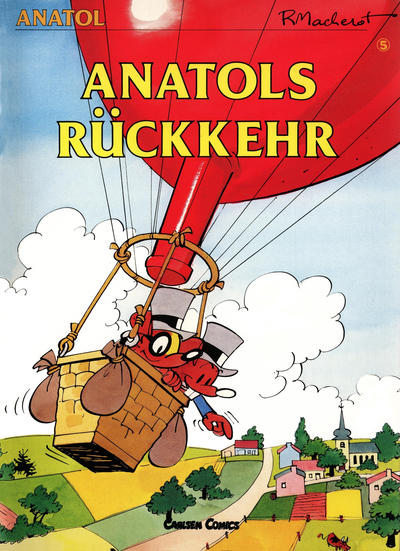 Cover for Anatol (Carlsen Comics [DE], 1983 series) #5 - Anatols Rückkehr