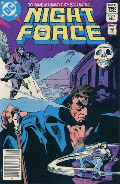Cover for The Night Force (DC, 1982 series) #5 [Canadian]