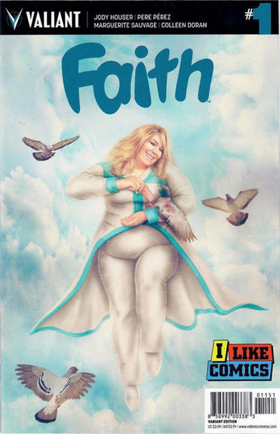 Cover for Faith (Ongoing) (Valiant Entertainment, 2016 series) #1 [I Like Comics Exclusive]