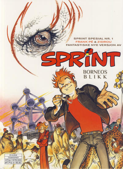 Cover for Sprint spesial (Hjemmet / Egmont, 2017 series) #1 - Borneos blikk