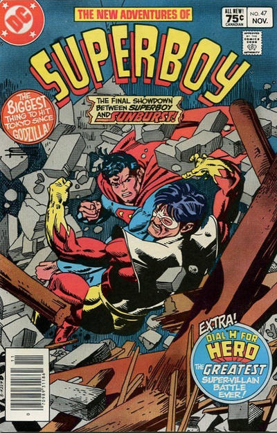 Cover for The New Adventures of Superboy (DC, 1980 series) #47 [Canadian]