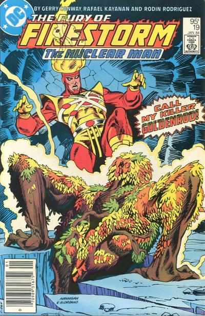 Cover for The Fury of Firestorm (DC, 1982 series) #19 [Canadian]