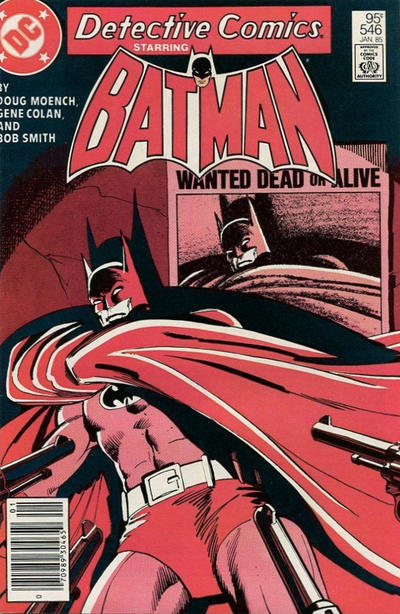 Cover for Detective Comics (DC, 1937 series) #546 [Canadian]