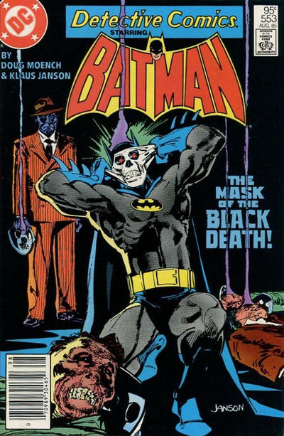 Cover for Detective Comics (DC, 1937 series) #553 [Canadian]