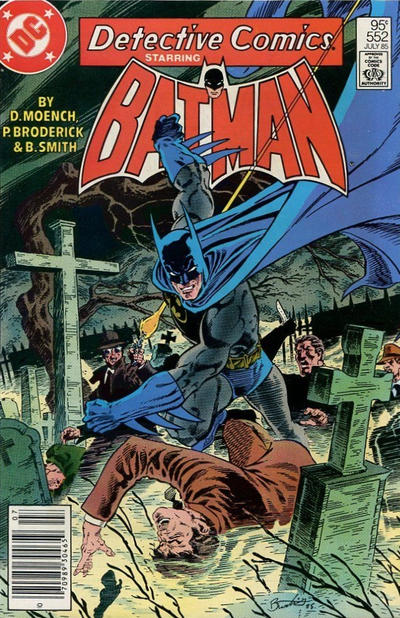 Cover for Detective Comics (DC, 1937 series) #552 [Canadian]